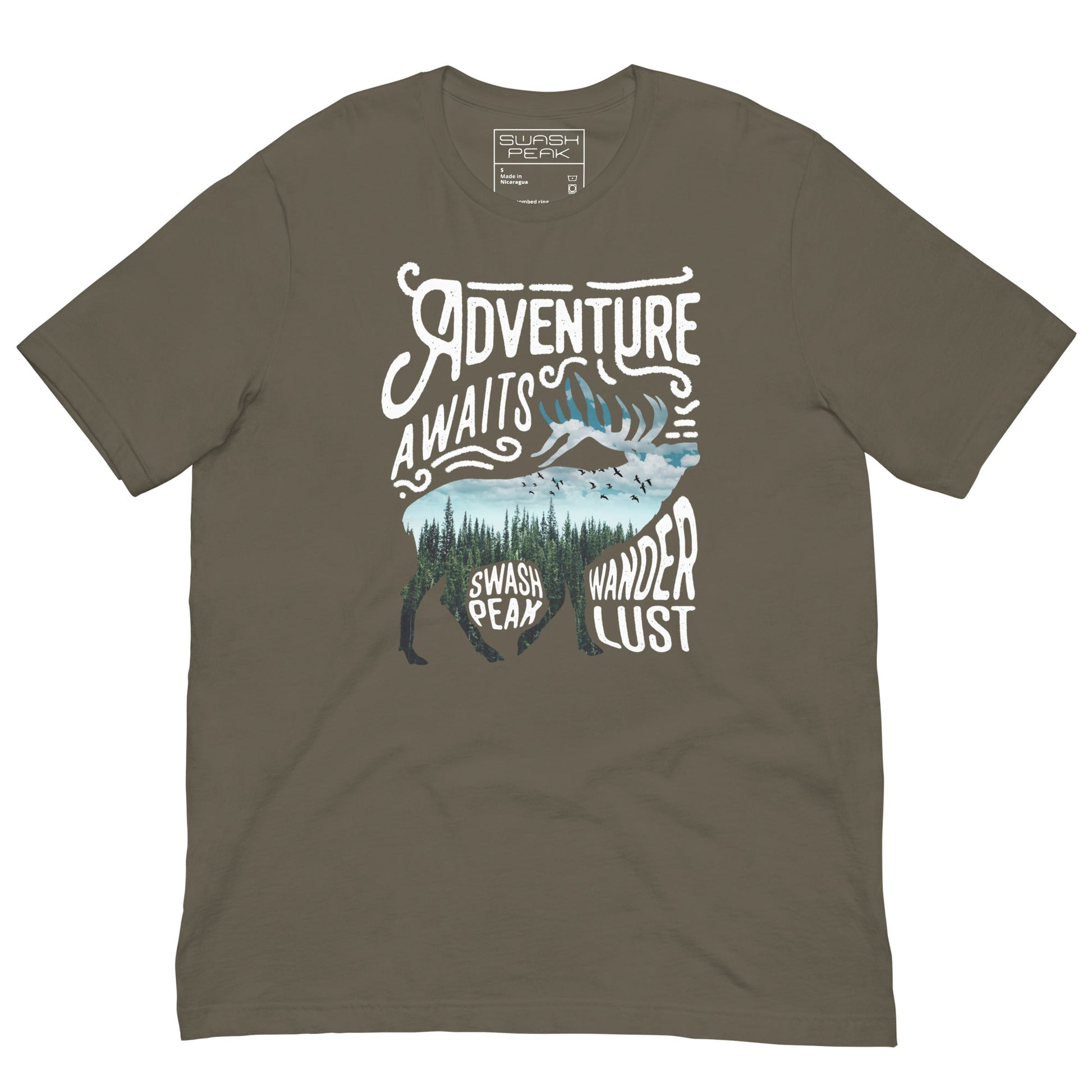 Elk Adventure Unisex Tee - Swash Peak
