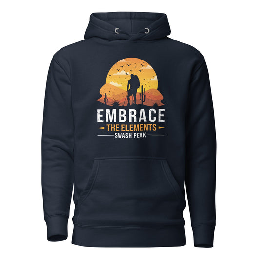 Embrace the Elements Unisex Hoodie - Swash Peak