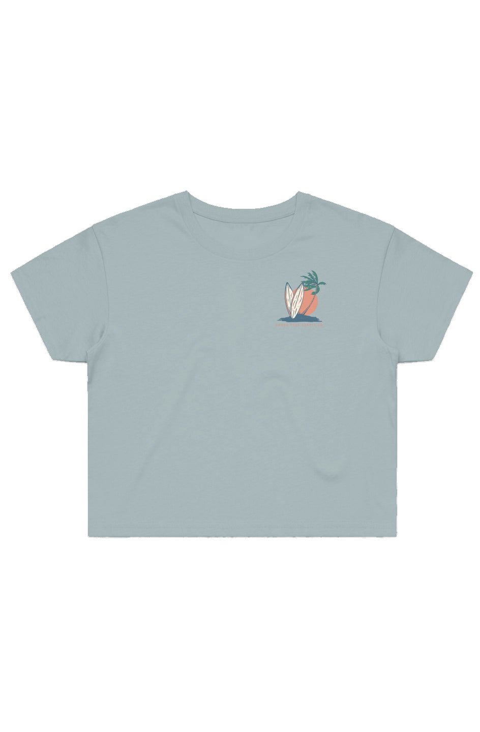Endless Waves Cropped Tee - Swash Peak
