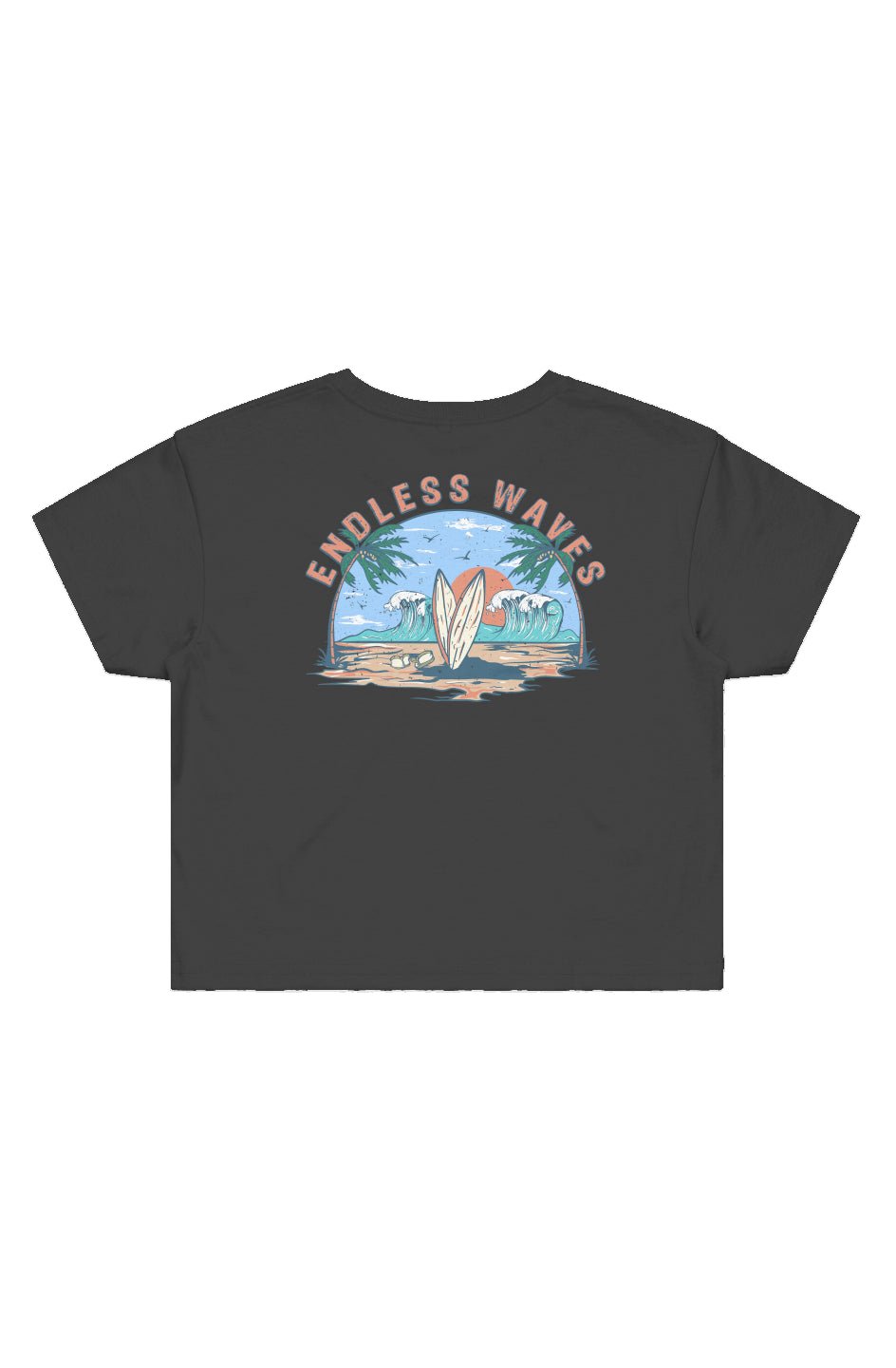 Endless Waves Cropped Tee - Swash Peak