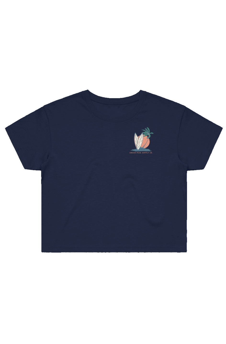 Endless Waves Cropped Tee - Swash Peak