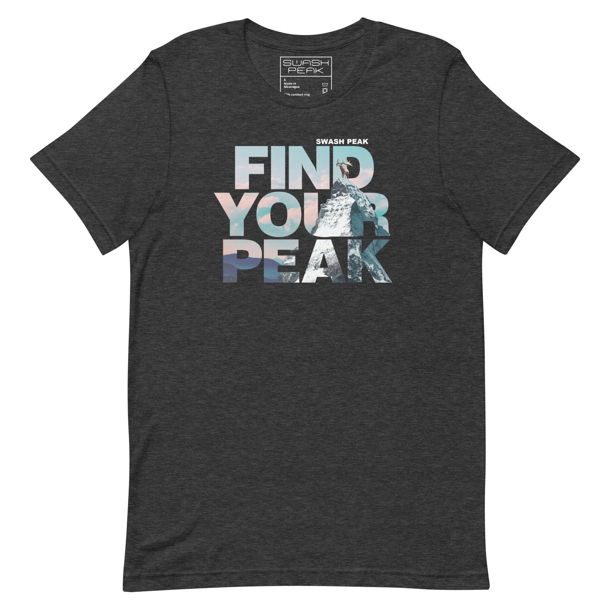 Find Your Peak Unisex Tee - Swash Peak