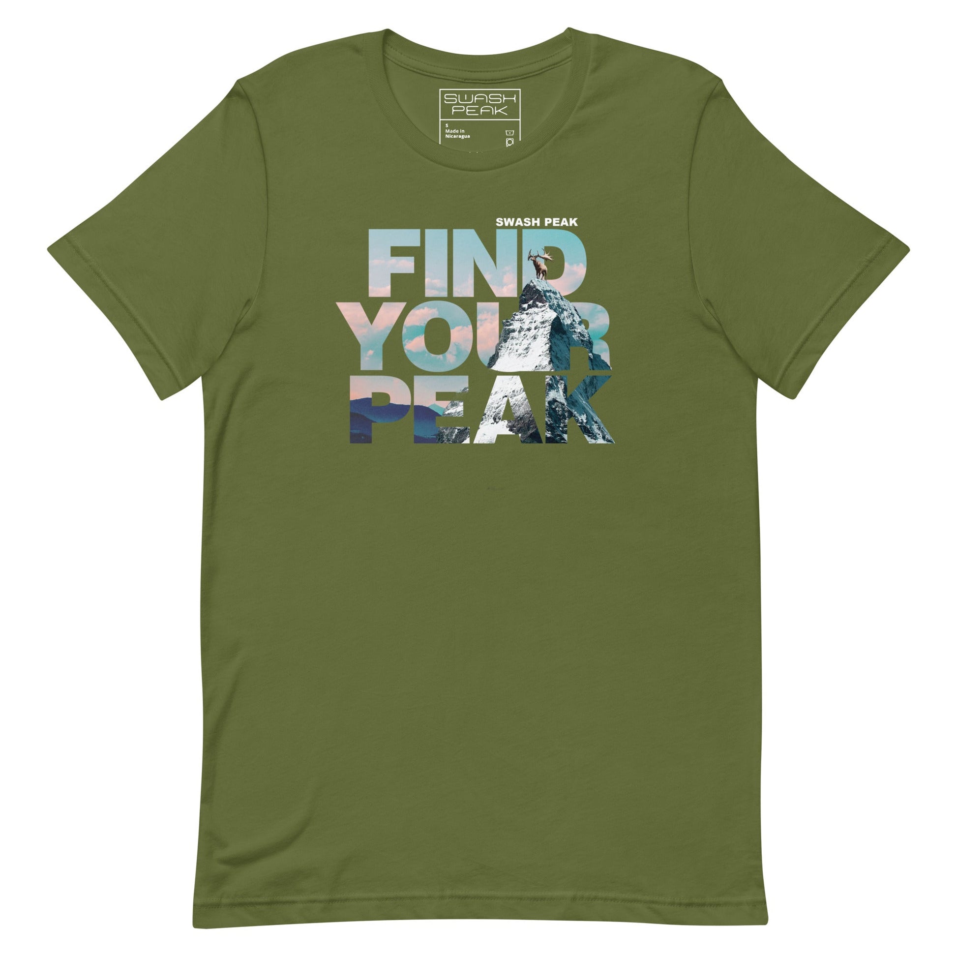 Find Your Peak Unisex Tee - Swash Peak