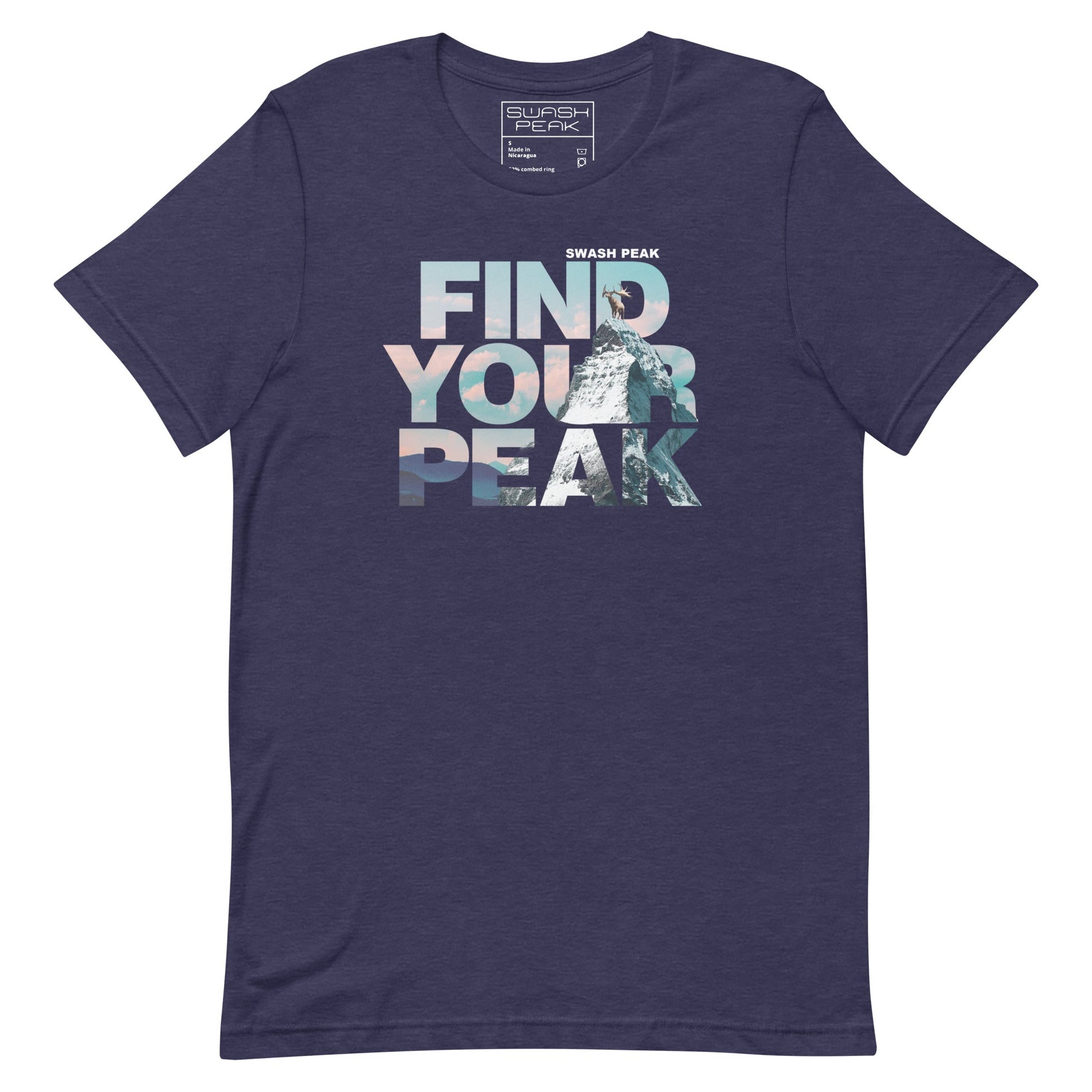 Find Your Peak Unisex Tee - Swash Peak