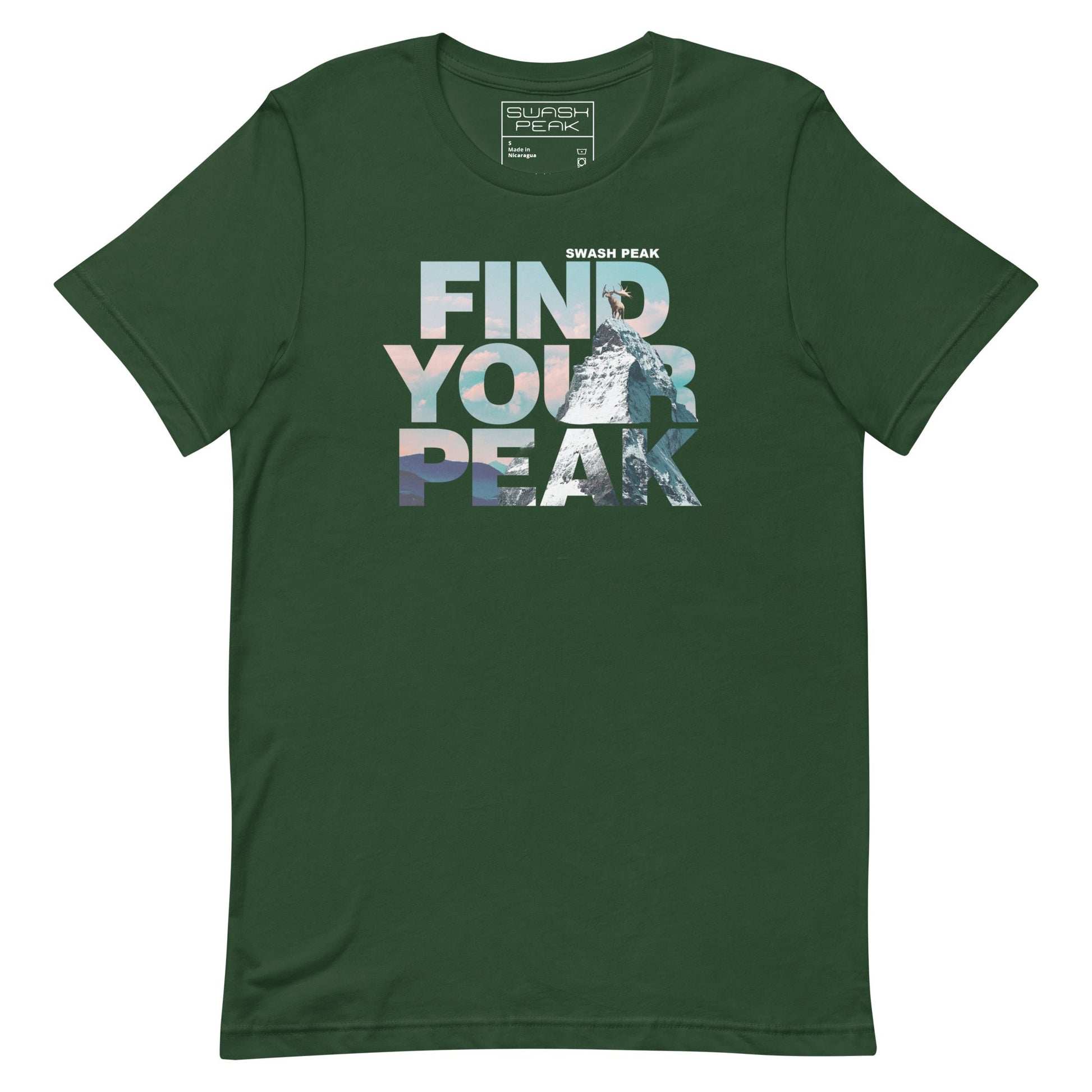 Find Your Peak Unisex Tee - Swash Peak