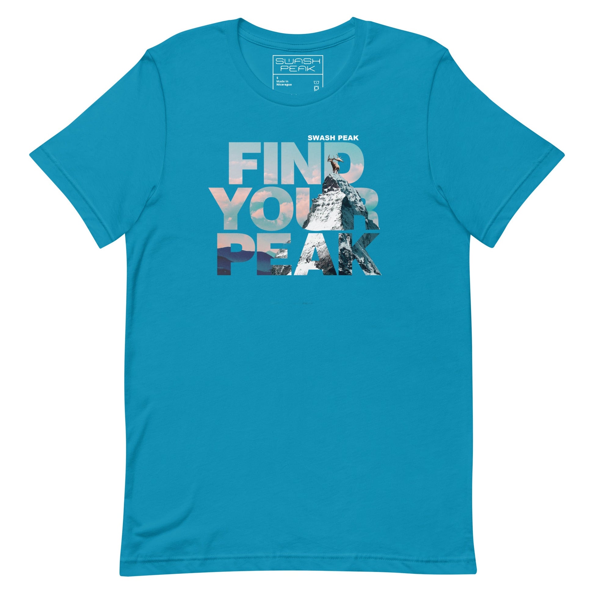 Find Your Peak Unisex Tee - Swash Peak