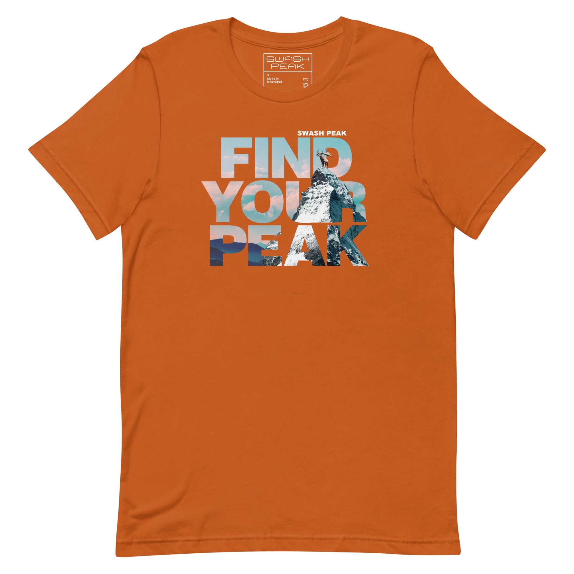 Find Your Peak Unisex Tee - Swash Peak
