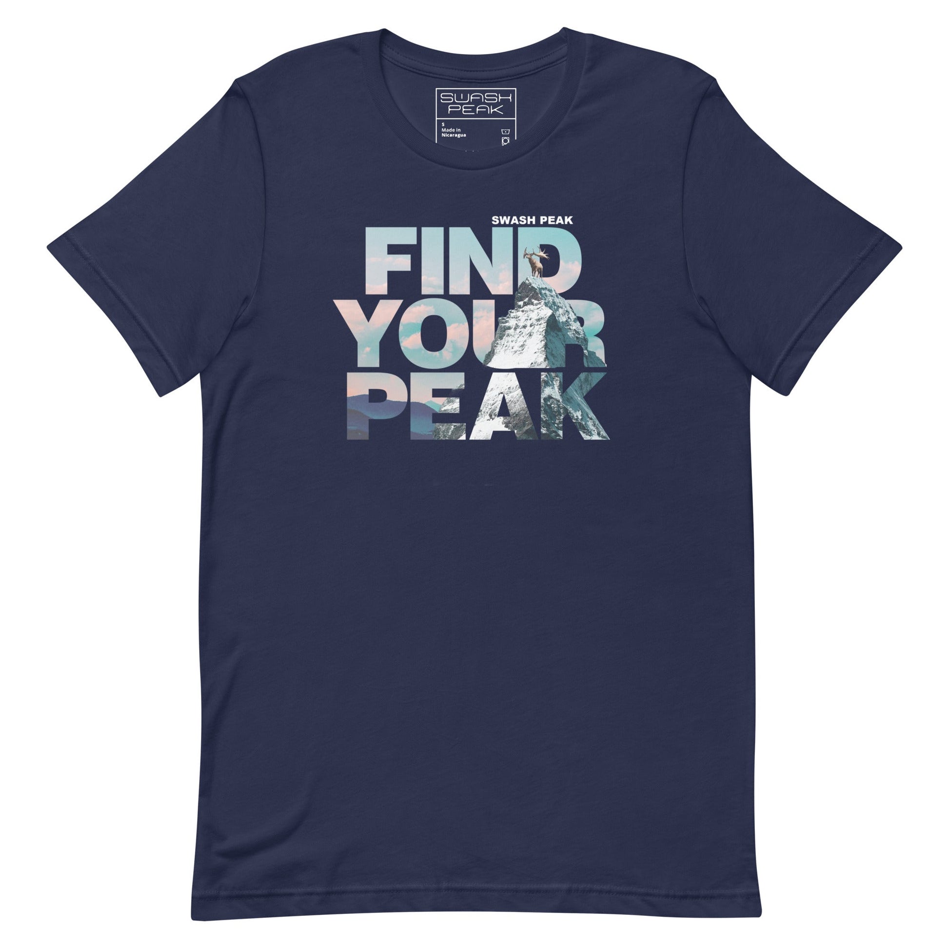 Find Your Peak Unisex Tee - Swash Peak