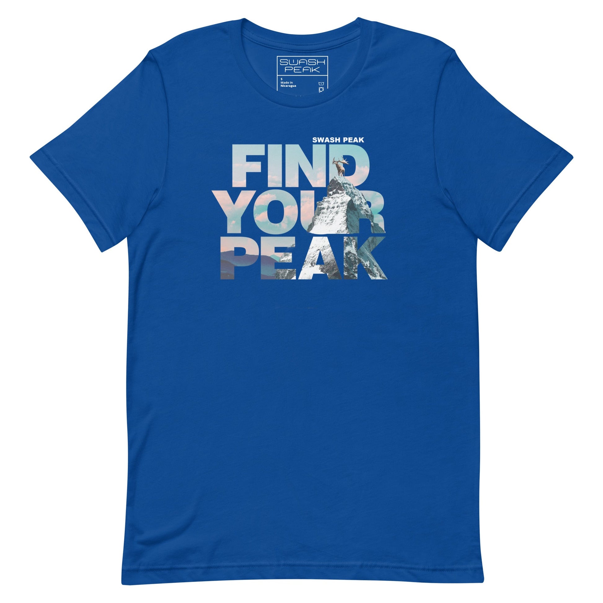 Find Your Peak Unisex Tee - Swash Peak