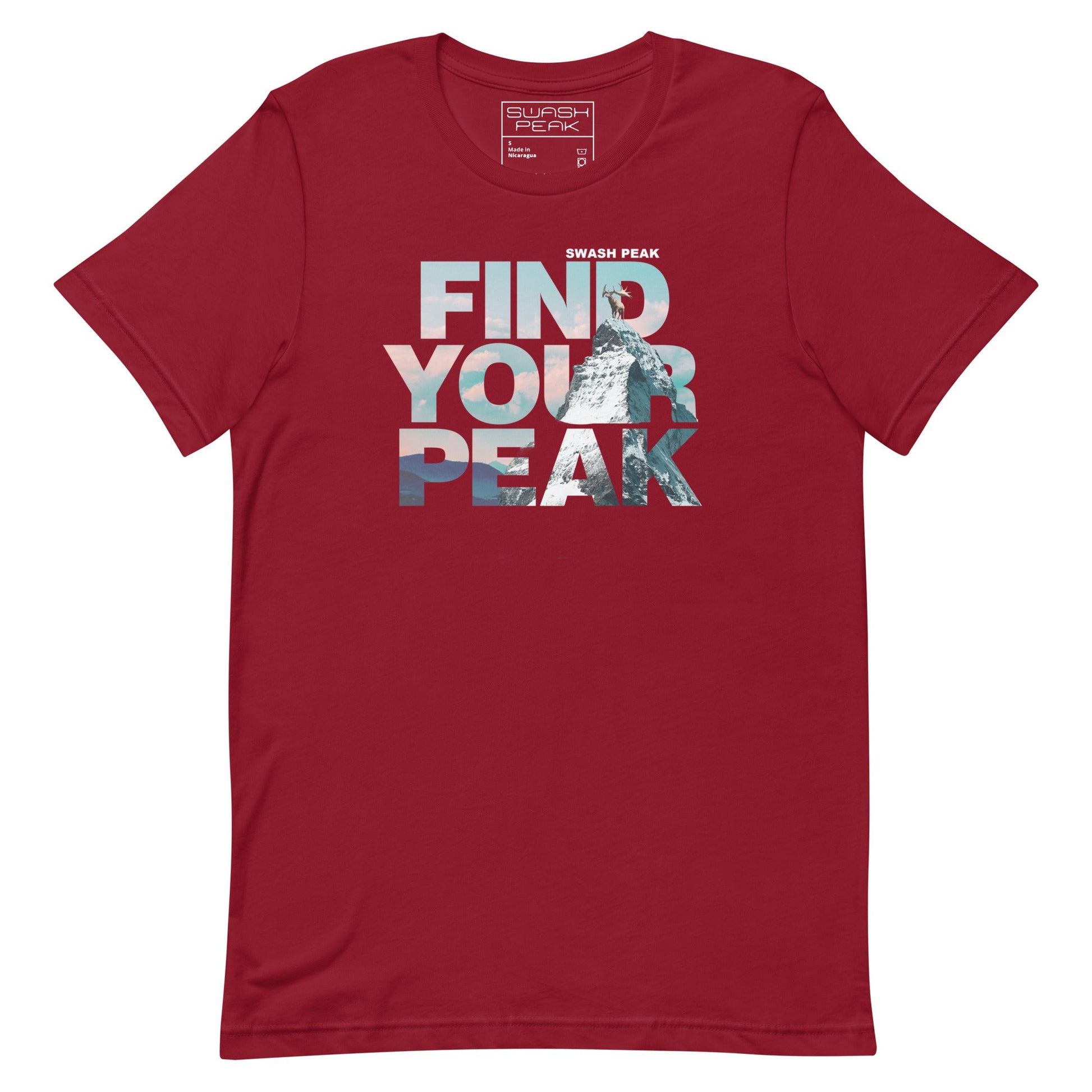 Find Your Peak Unisex Tee - Swash Peak
