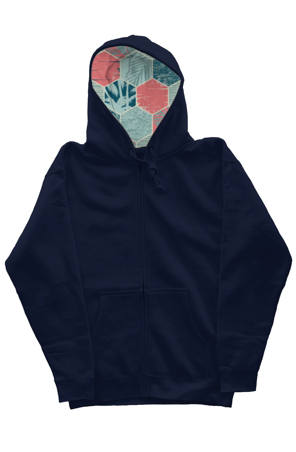Geo Palms Zip - Up - Swash Peak