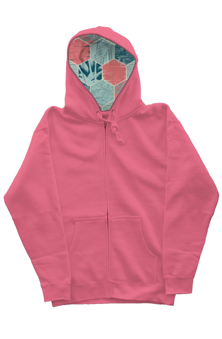 Geo Palms Zip - Up - Swash Peak