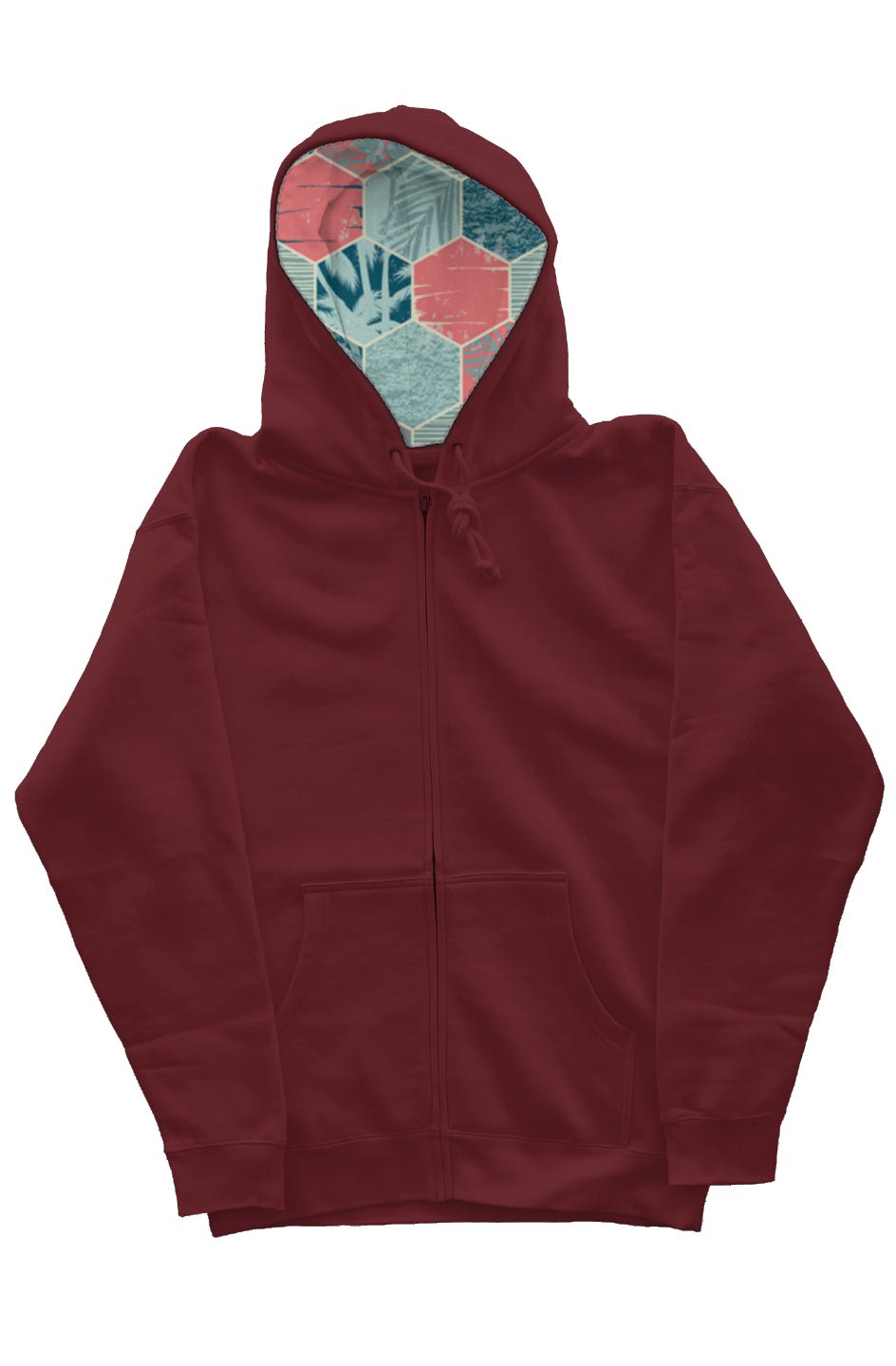 Geo Palms Zip - Up - Swash Peak