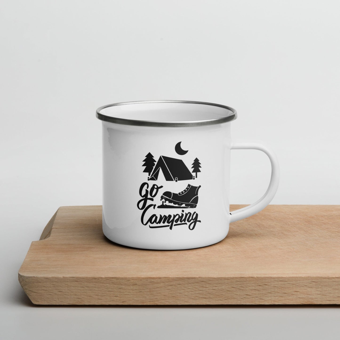 Go Camping Enamel Mug - Swash Peak