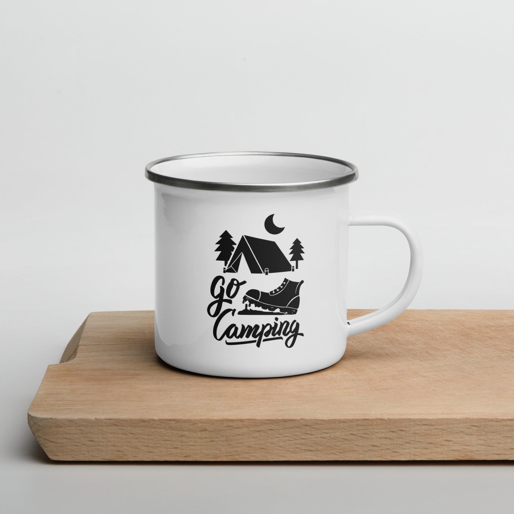 Go Camping Enamel Mug - Swash Peak