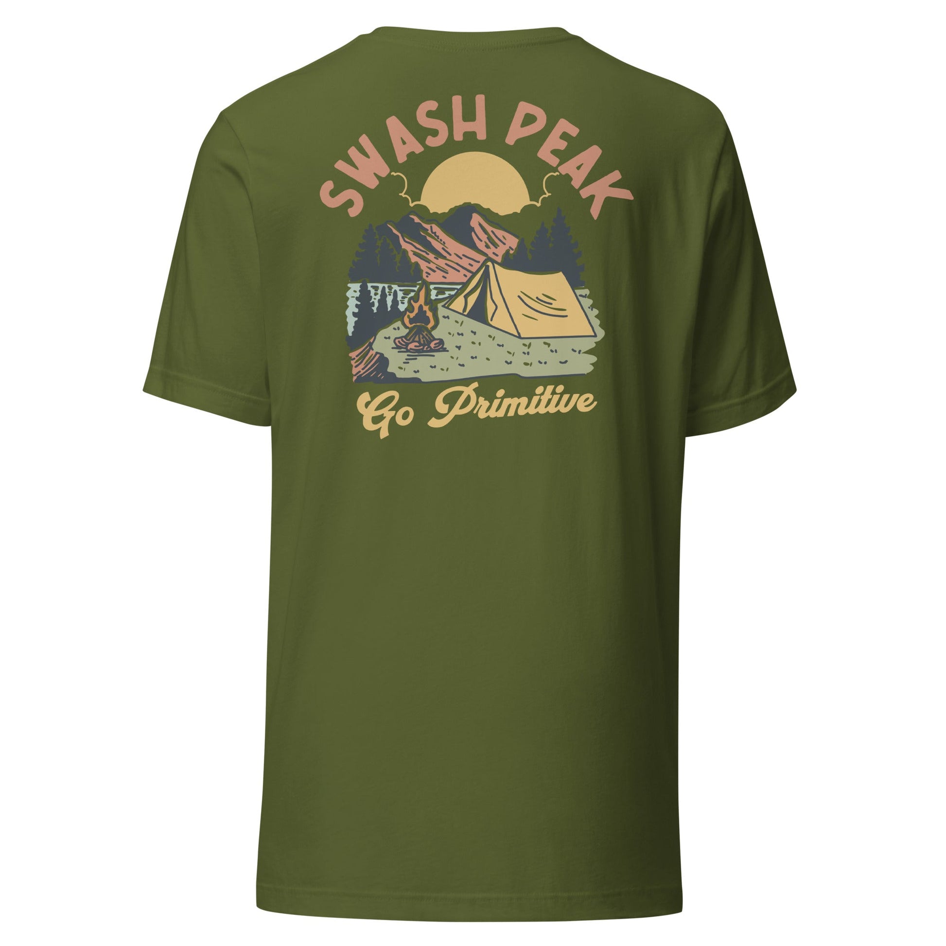 Go Primitive Unisex Tee - Swash Peak