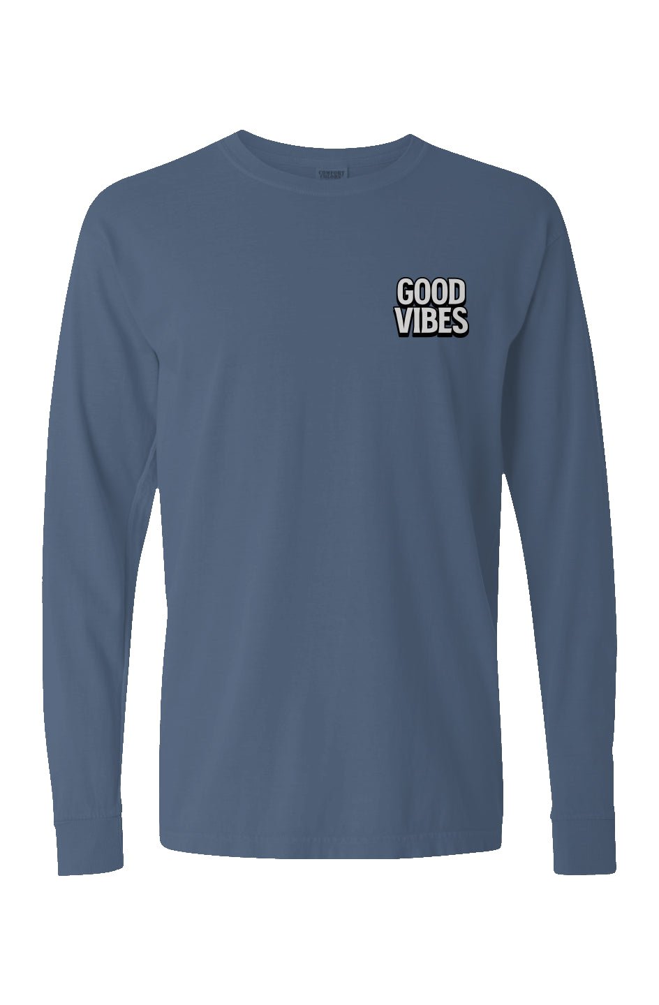 Good Vibes Long Sleeve Unisex Tee - Swash Peak