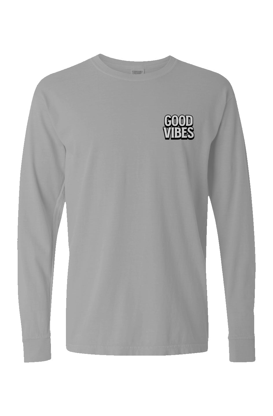 Good Vibes Long Sleeve Unisex Tee - Swash Peak