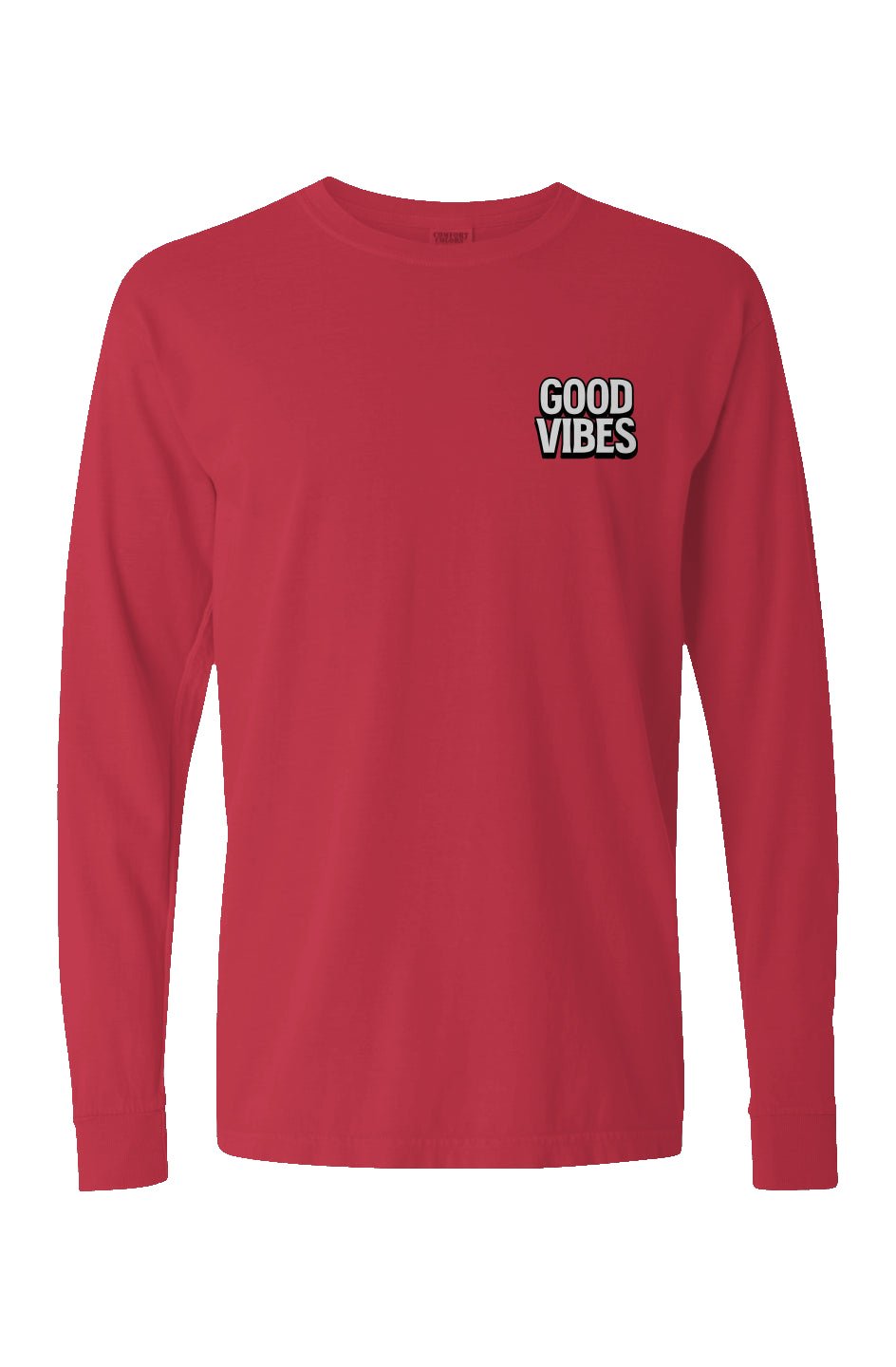 Good Vibes Long Sleeve Unisex Tee - Swash Peak
