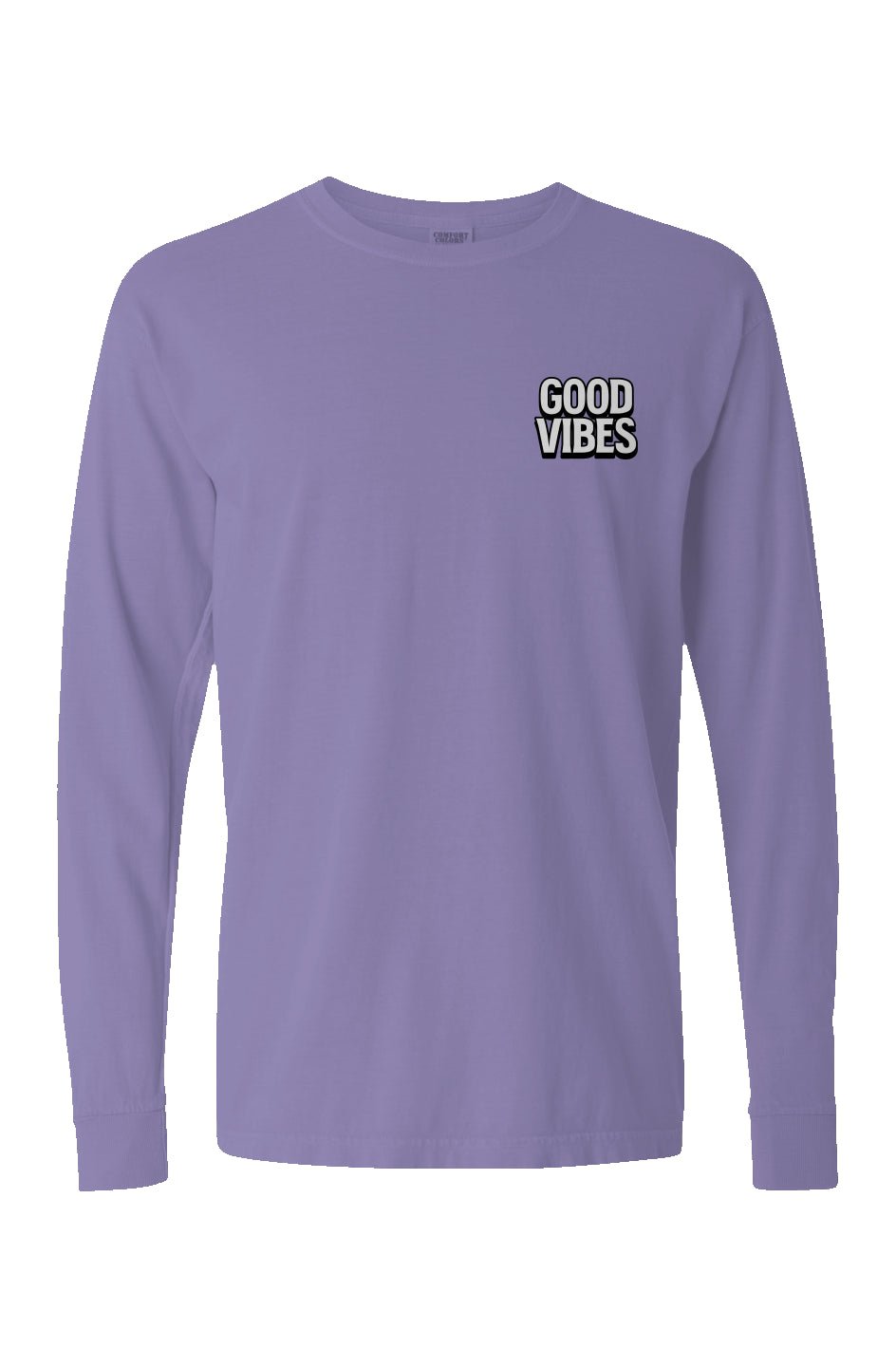 Good Vibes Long Sleeve Unisex Tee - Swash Peak