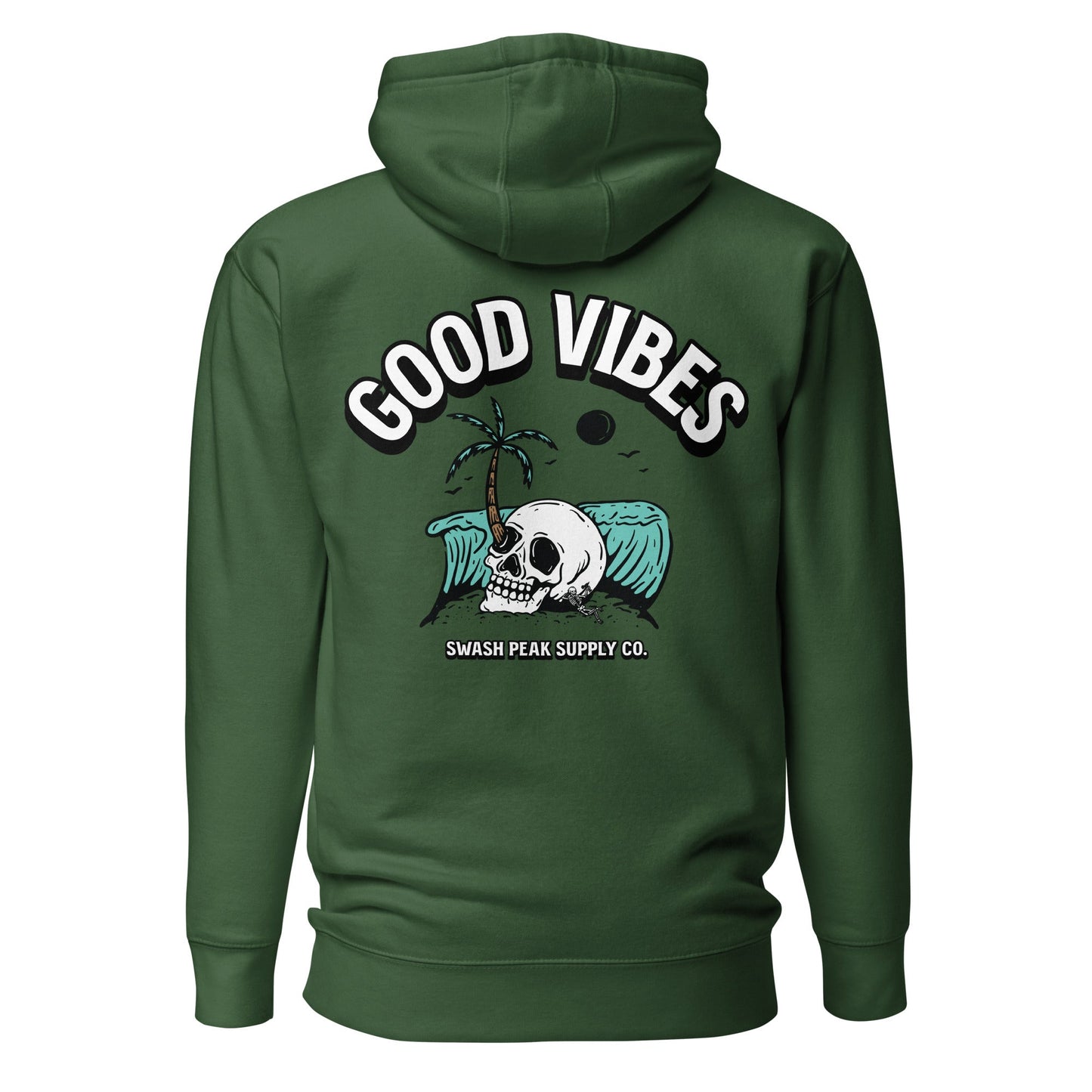 Good Vibes Unisex Hoodie - Swash Peak
