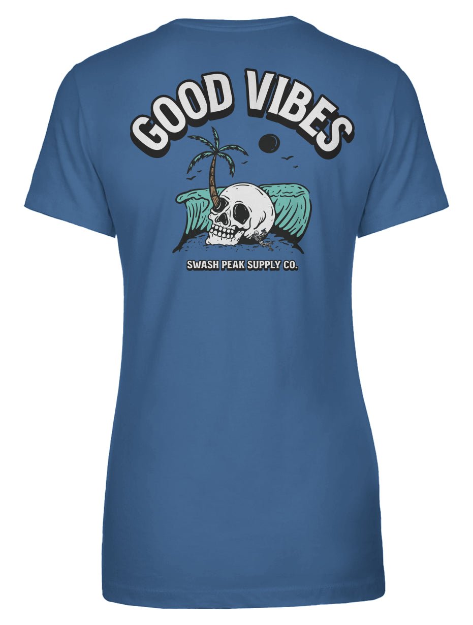 Good Vibes Women's Tee - Swash Peak