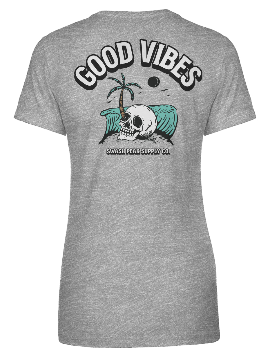 Good Vibes Women's Tee - Swash Peak