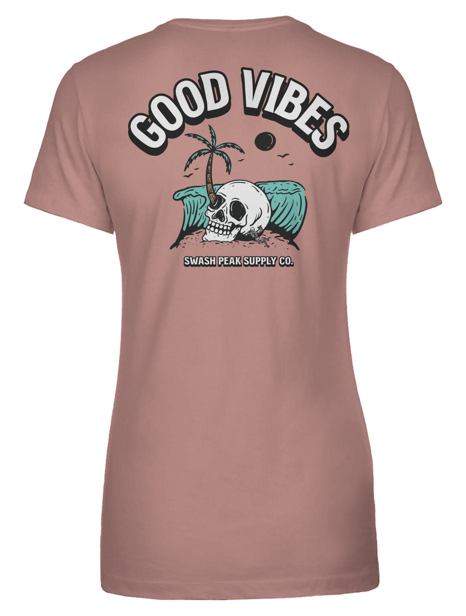 Good Vibes Women's Tee - Swash Peak