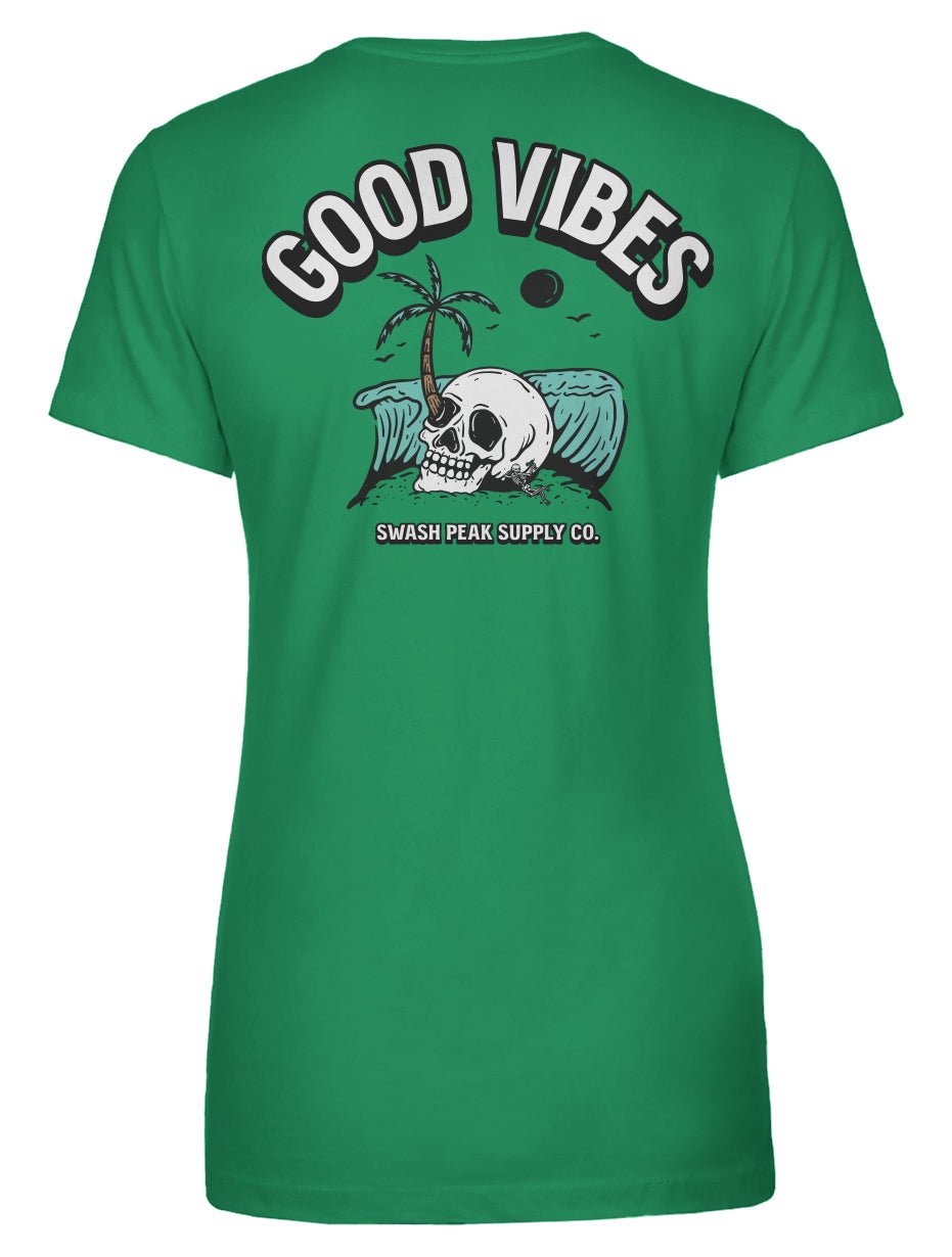 Good Vibes Women's Tee - Swash Peak