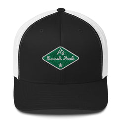 Green Back Trucker Hat - Swash Peak