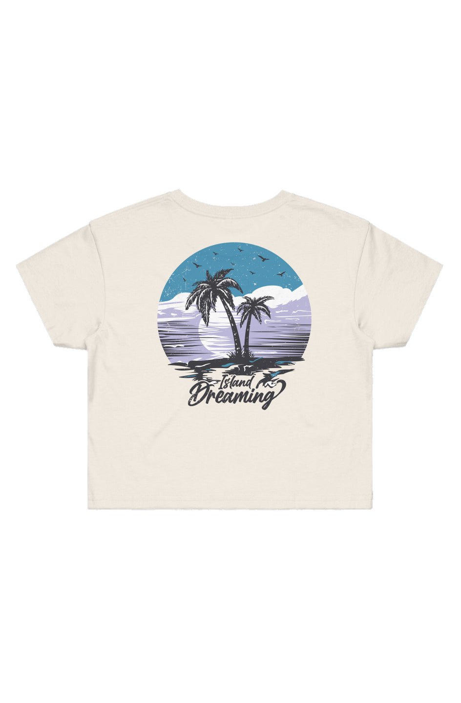 Island Dreaming Cropped Tee - Swash Peak