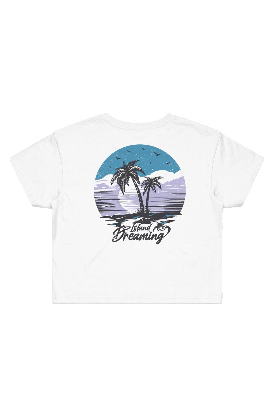 Island Dreaming Cropped Tee - Swash Peak