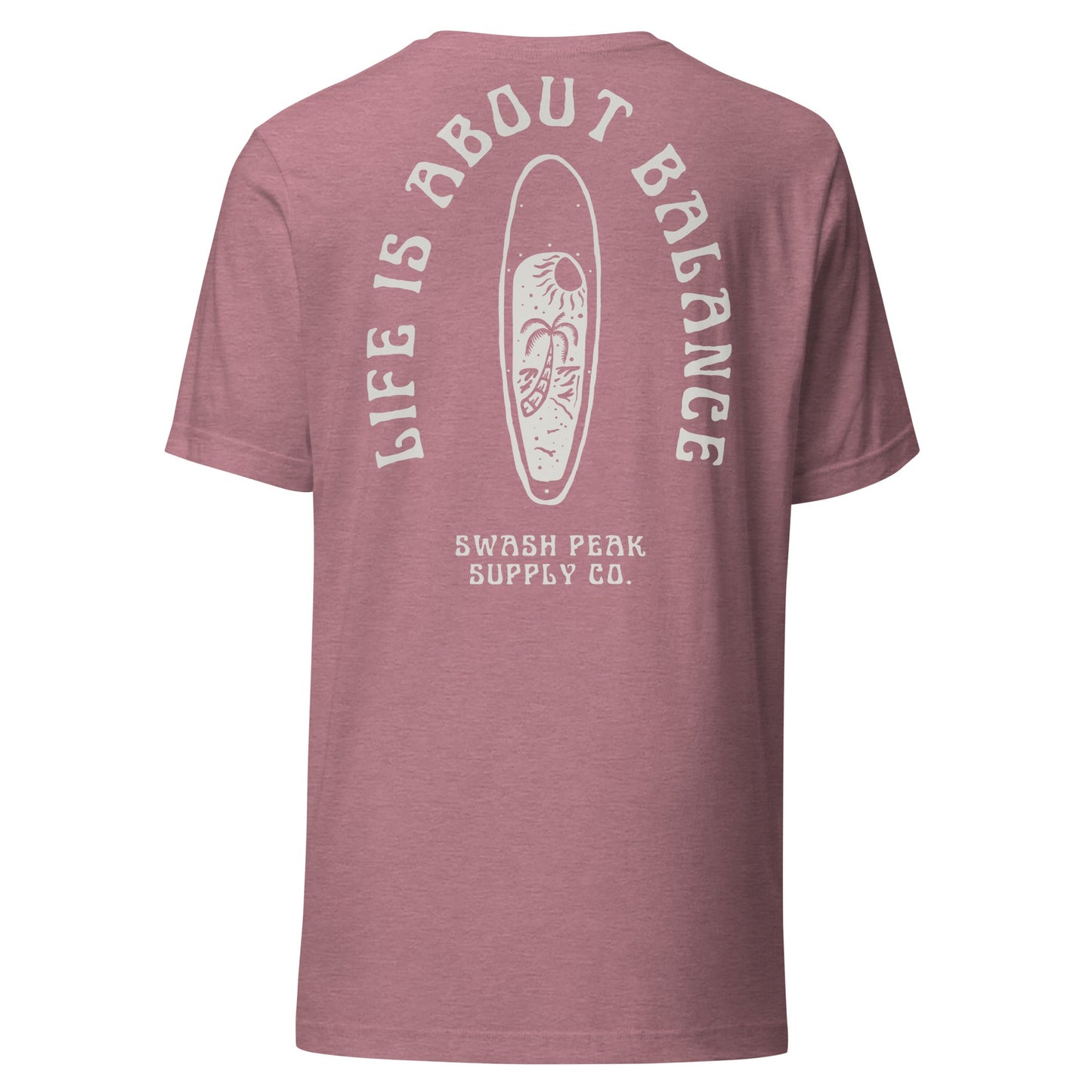 Life Is About Balance Unisex Tee - Swash Peak