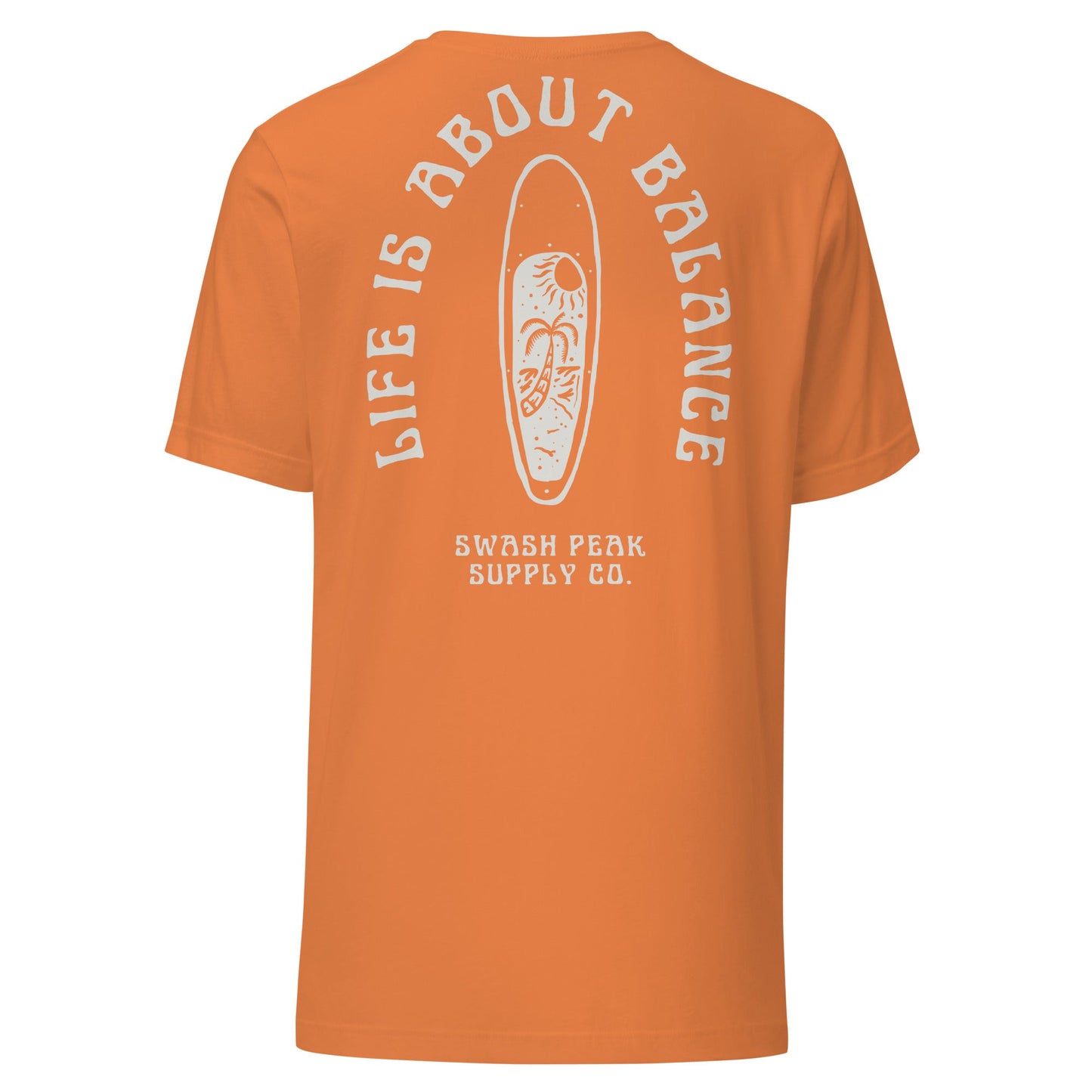 Life Is About Balance Unisex Tee - Swash Peak