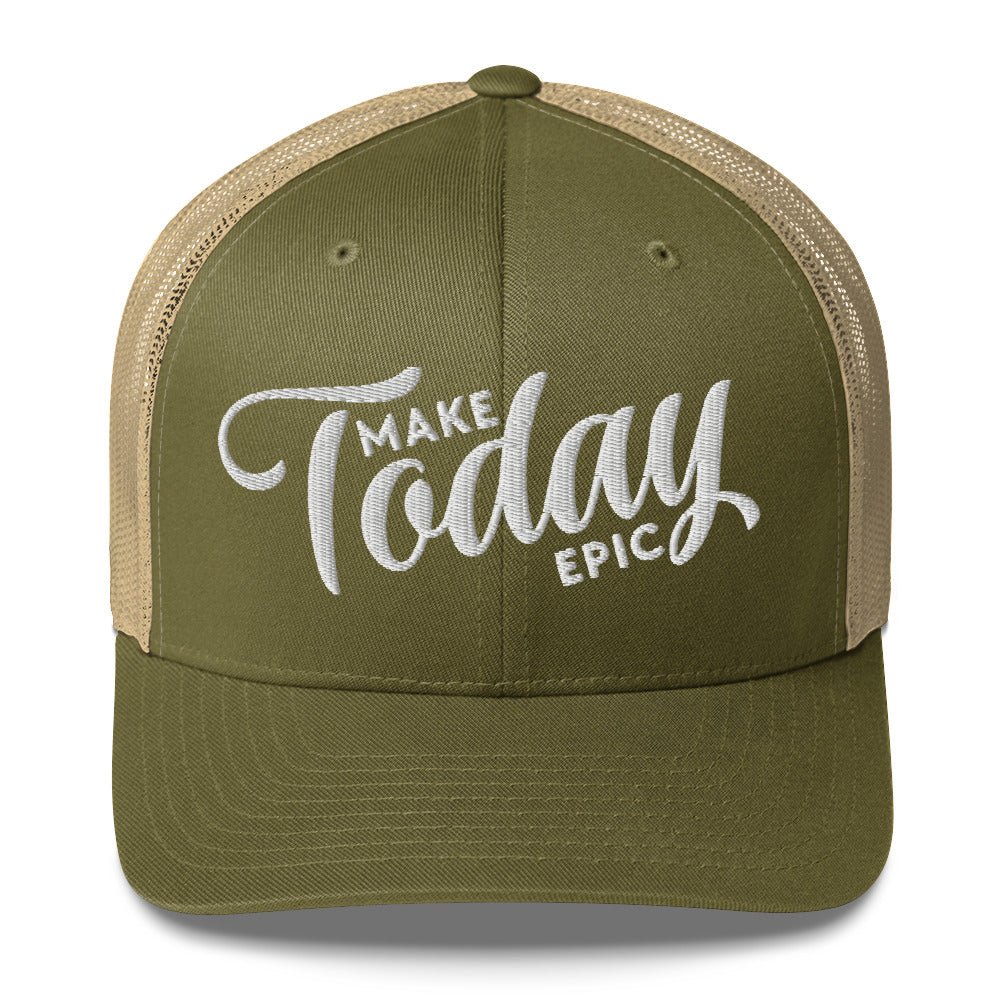Make Today Epic Trucker Hat - Swash Peak