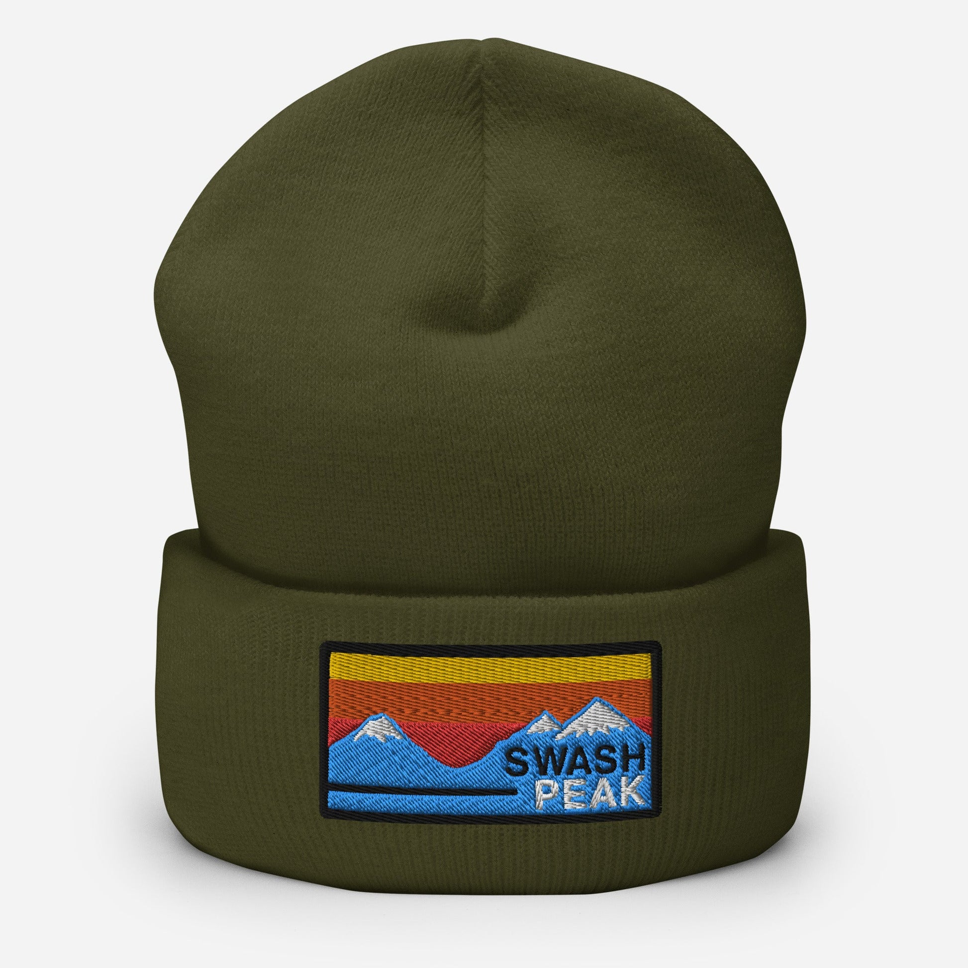 Mountain Sunset Cuffed Beanie - Swash Peak