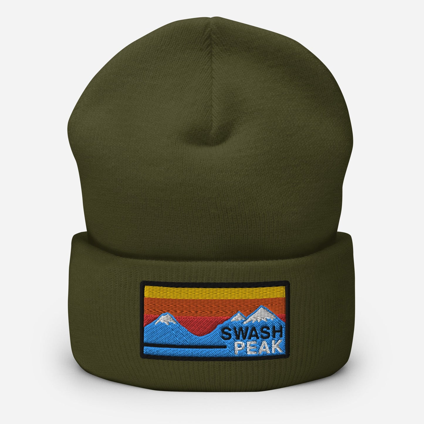 Mountain Sunset Cuffed Beanie - Swash Peak