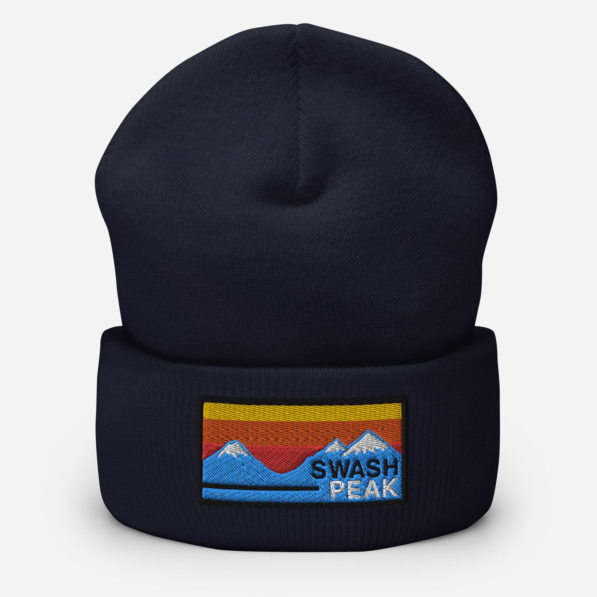 Mountain Sunset Cuffed Beanie - Swash Peak