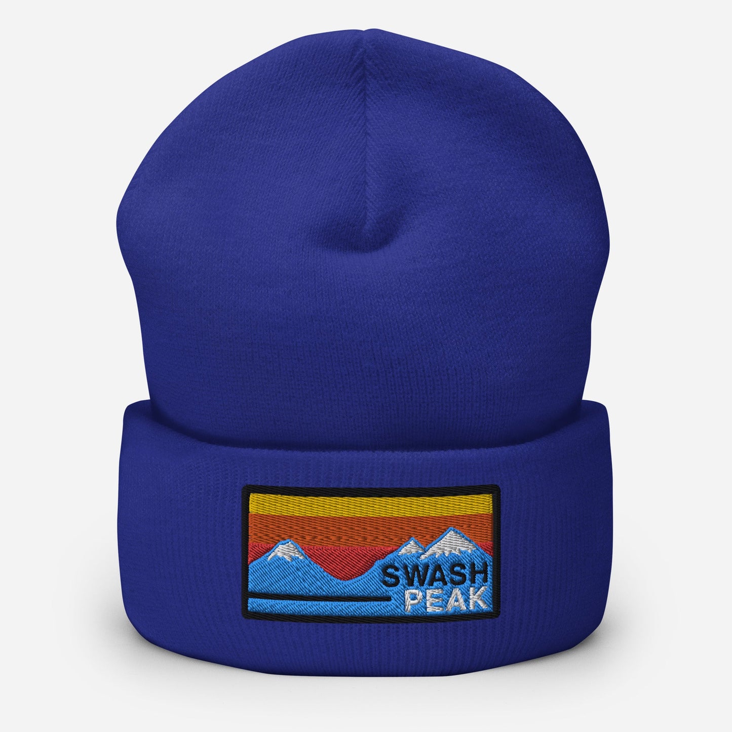 Mountain Sunset Cuffed Beanie - Swash Peak