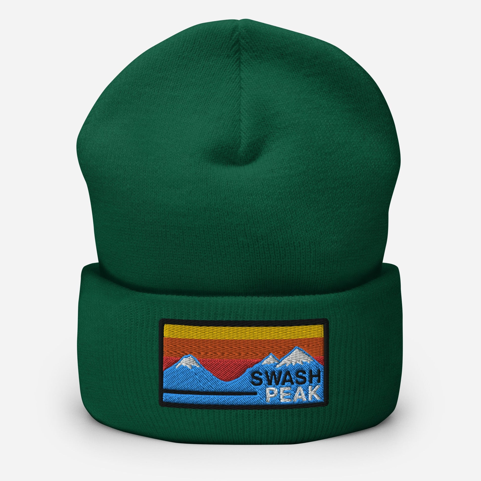 Mountain Sunset Cuffed Beanie - Swash Peak