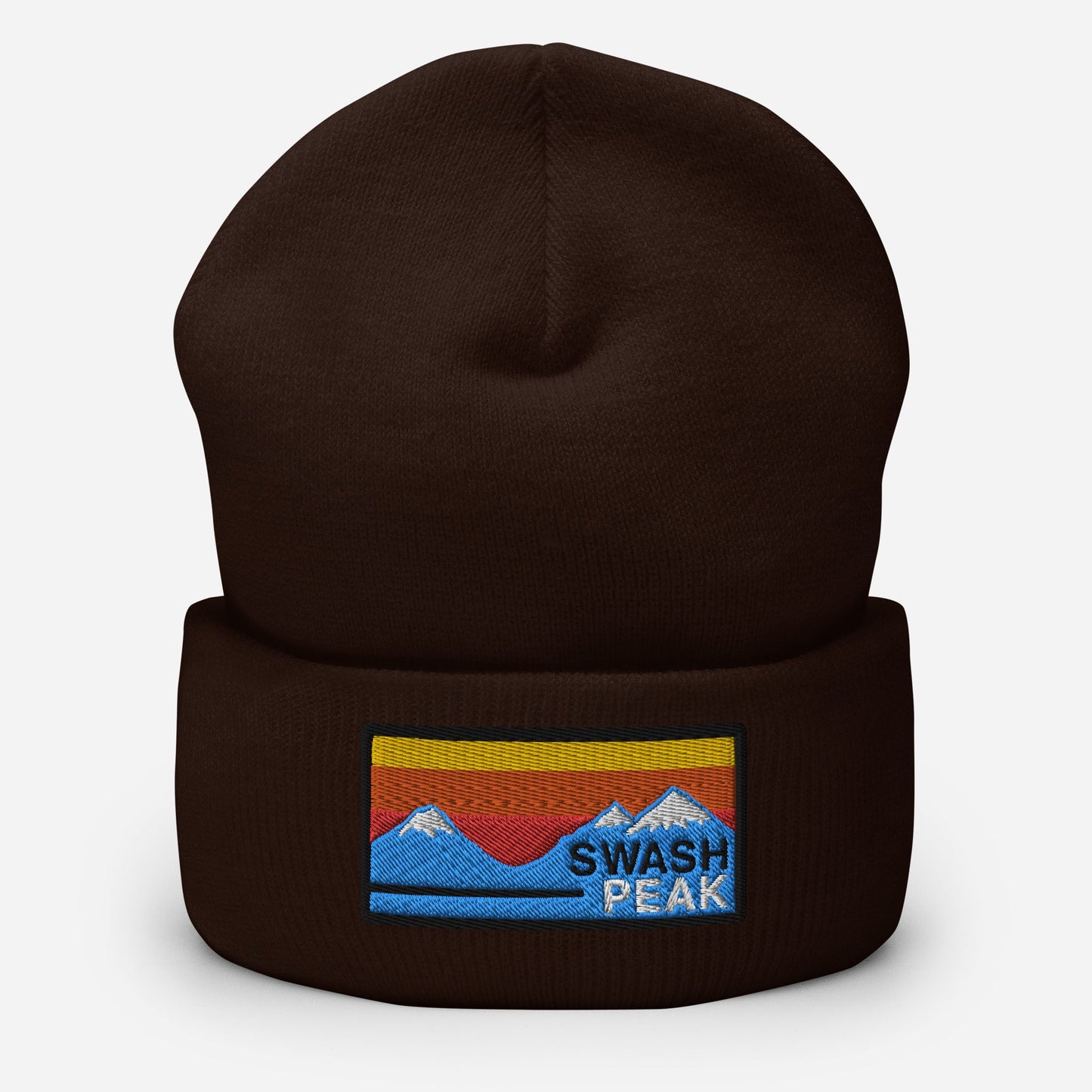 Mountain Sunset Cuffed Beanie - Swash Peak