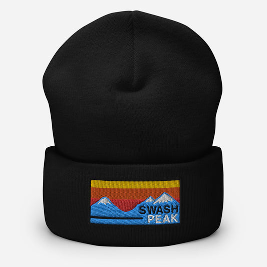 Mountain Sunset Cuffed Beanie - Swash Peak