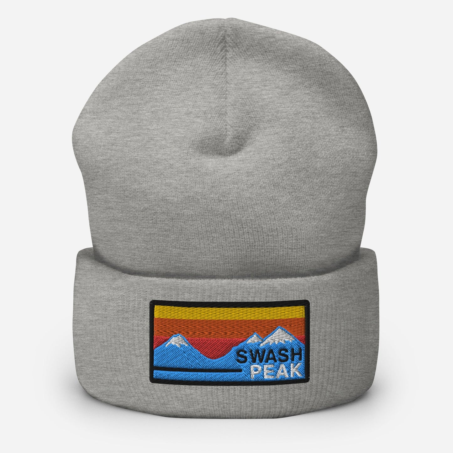 Mountain Sunset Cuffed Beanie - Swash Peak