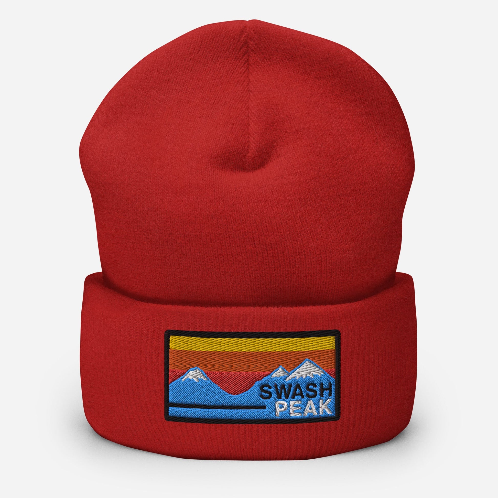 Mountain Sunset Cuffed Beanie - Swash Peak