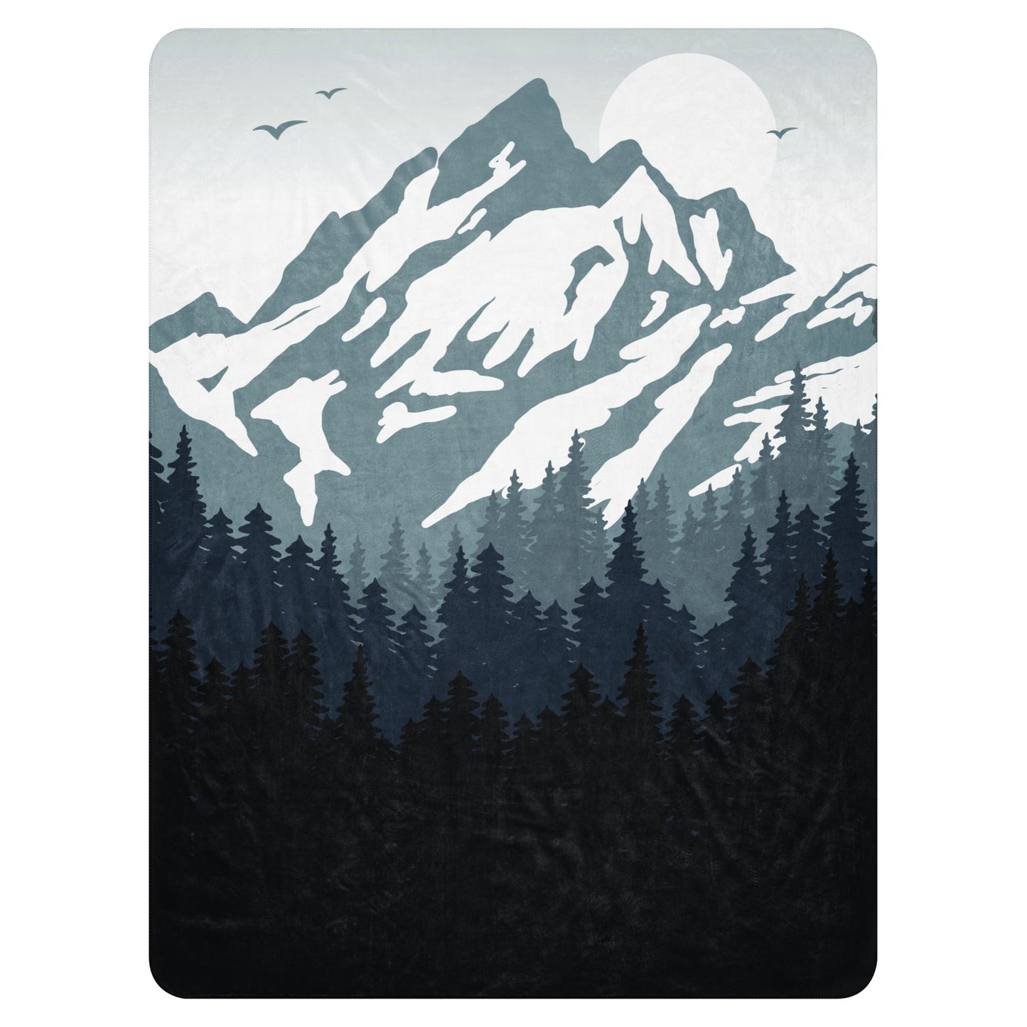 Mountain View Sherpa Blanket - Swash Peak