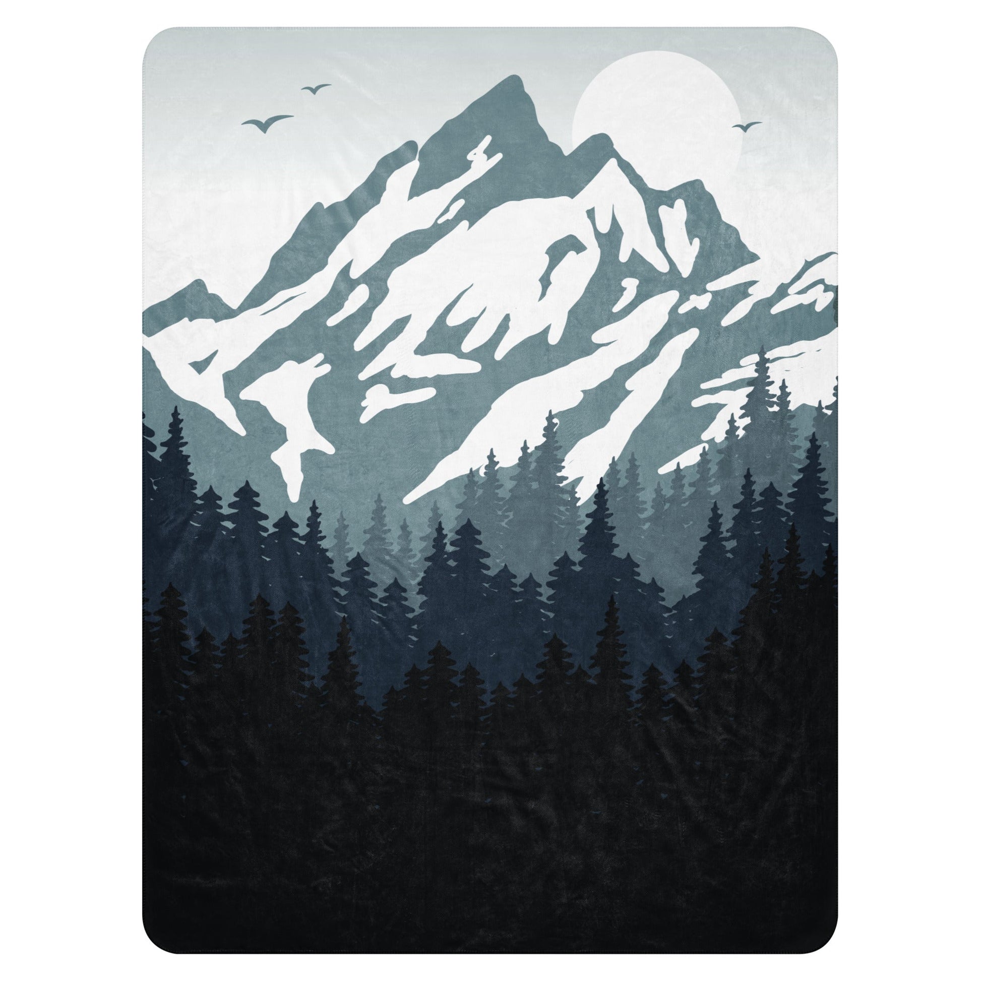 Mountain View Sherpa Blanket - Swash Peak