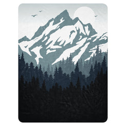 Mountain View Sherpa Blanket - Swash Peak