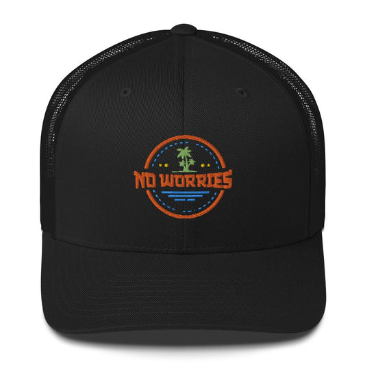 No Worries Trucker Hat - Swash Peak