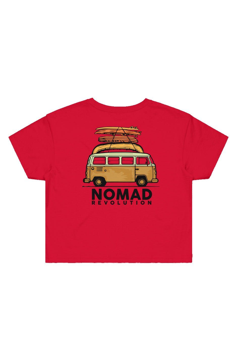 Nomad Revolution Cropped Tee - Swash Peak