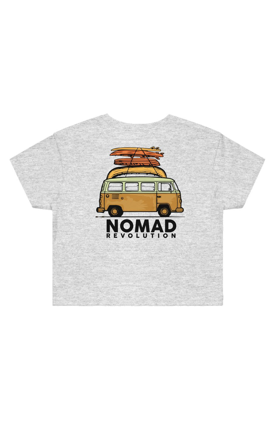 Nomad Revolution Cropped Tee - Swash Peak